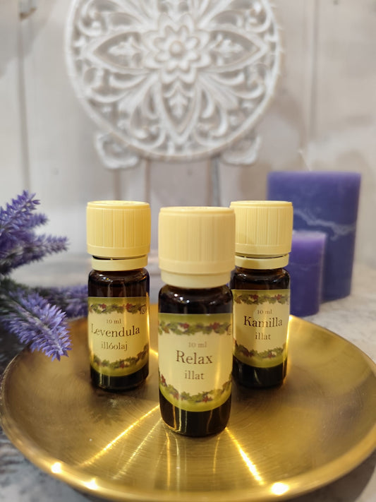 🌿 Relax → stresszoldás, alvás